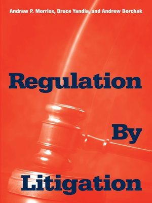cover image of Regulation by Litigation